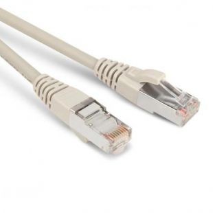 Патч-корд LANMASTER LSZH FTP кат.5e, 3.0 м, белый