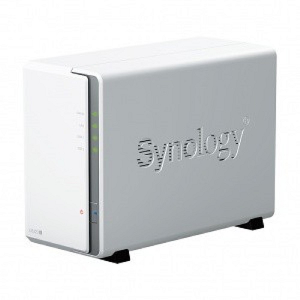 Synology DS223j Сетевое хранилище 2x2.5"/3.5" SATA, Realtek RTD1619B -1.7GHz, 1 GB DDR4, 1x1 Гбит/с, 2xUSB (вилка UK/HK 3-pin)