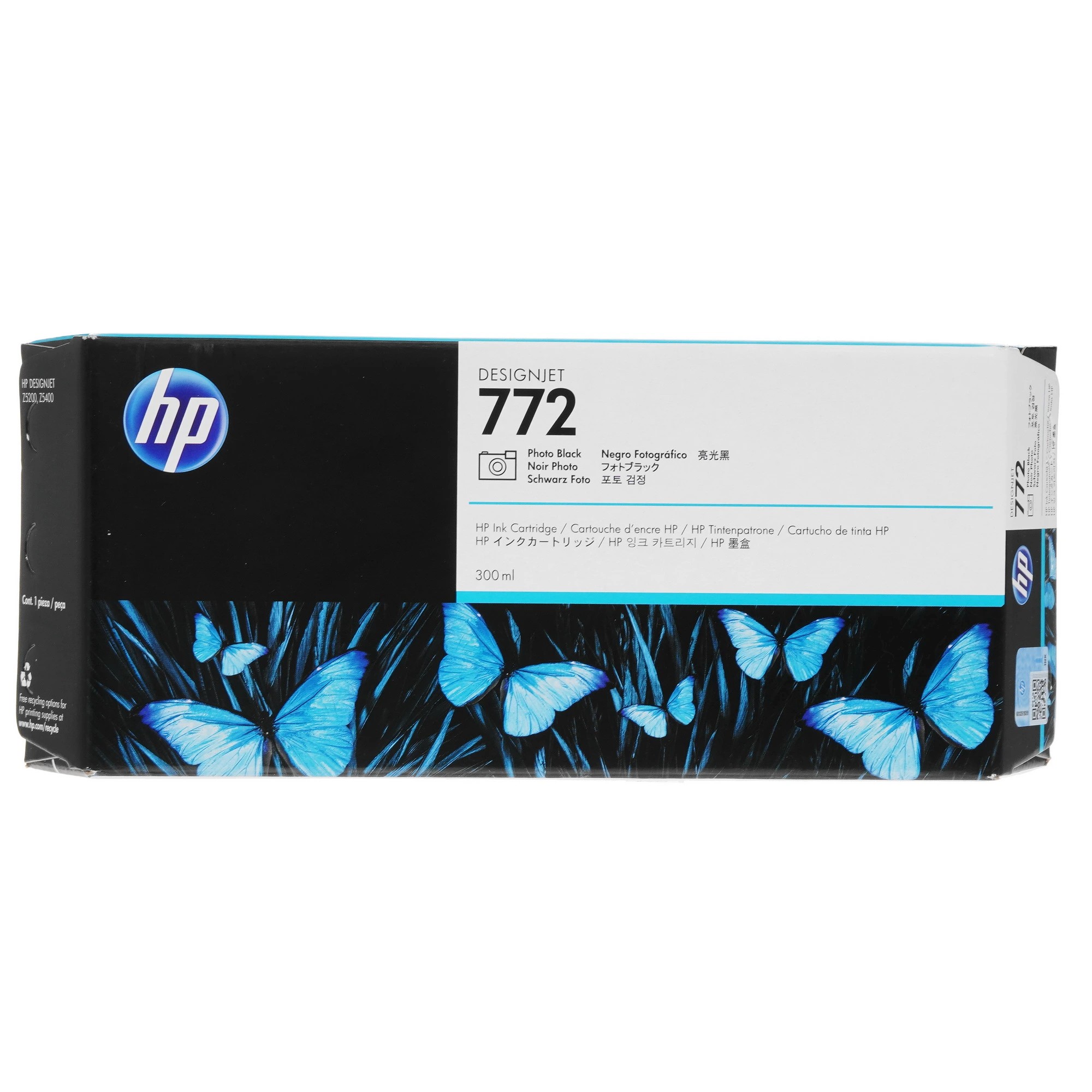 HP CN633A Картридж №772, Black {DJ Z5200, Black (300ml)}