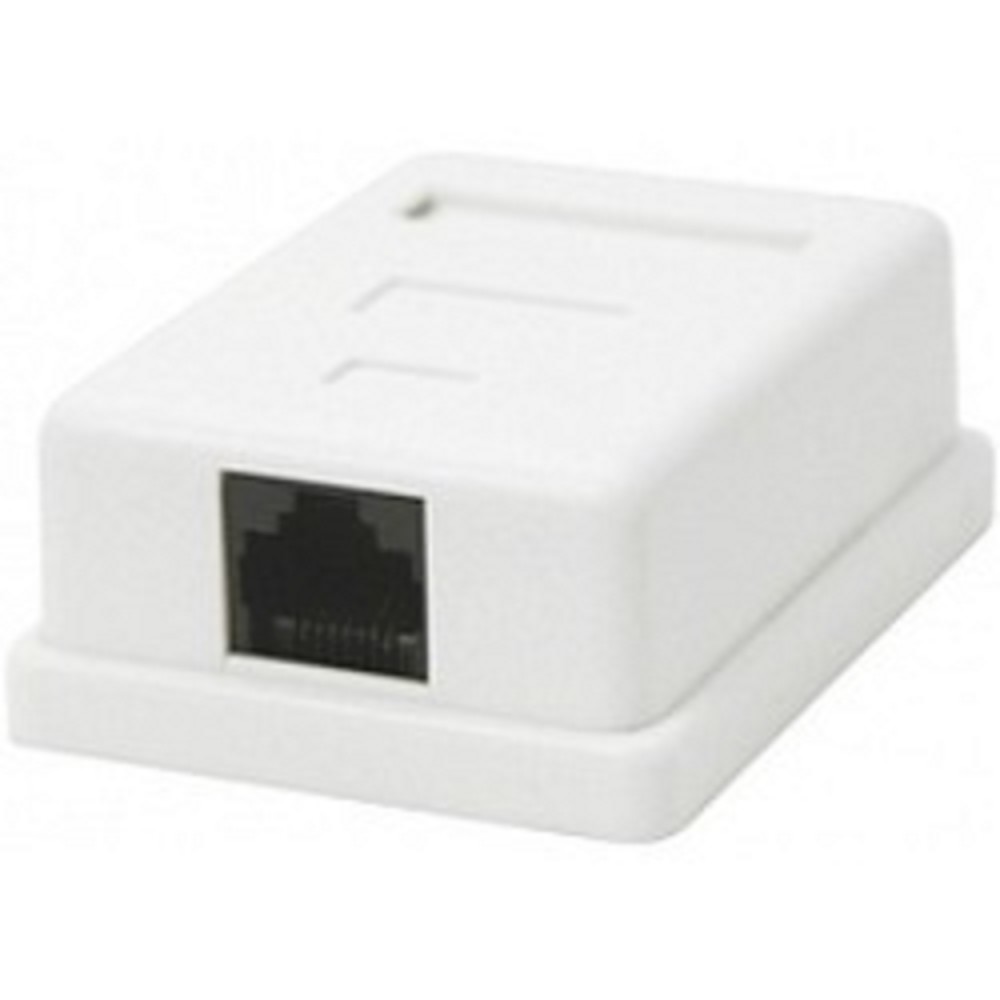 Gembird NA212  Розетка  RJ-45 кат.5e внешняя 1 порт, 110&amp;Krone