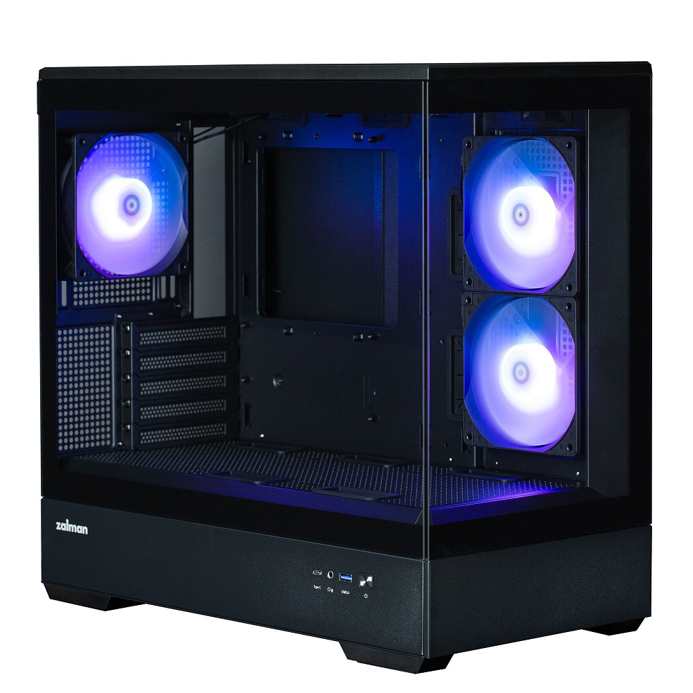 Корпус MicroATX Minitower Zalman P30 Black V2 