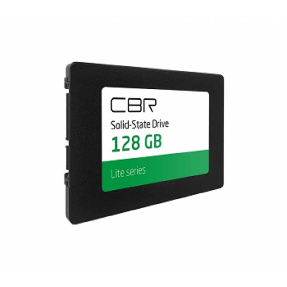 CBR SSD-128GB-2.5-LT22, Внутренний SSD-накопитель, серия "Lite", 128 GB, 2.5", SATA III 6 Gbit/s, SM2259XT, 3D TLC NAND, R/W speed up to 550/520 MB/s, TBW (TB) 64