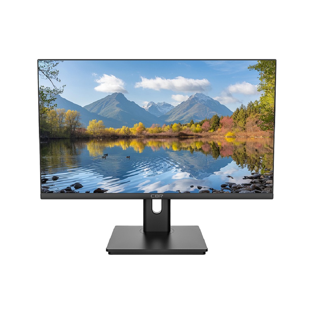 CBR LCD Монитор 23.8" MD-2401, IPS, FHD 1920x1080, 100Гц, Динамики 2*3W, HAS, Pivot, 1*DP/1*HDMI, внутренний БП, черный, кабель HDMI [LCD-MD2401-OPC]