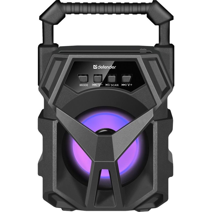 Повреждение упаковки Defender Портативная колонка G98 5Вт, Light/BT/FM/TF/USB/AUX [65098]