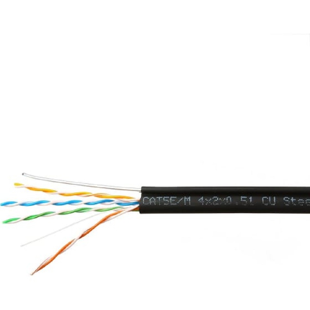 SkyNet Premium UTP outdoor 4x2x0,51 на тросу, медный, FLUKE TEST, кат.5e, однож., 305 м [CSP-UTP-4-CU-OUTR](АК5018344/1693136)