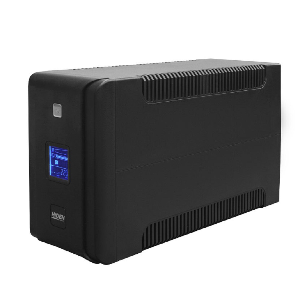 ИБП HIDEN EXPERT ULI1000C 1000ВА/600Вт {Линейно-интерактивный, 8xIEC C13 LCD, USB, встроенные АКБ 2x12B/7Ач}
