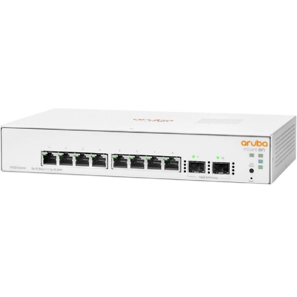 HP JL680A Коммутатор HPE OfficeConnect Aruba IOn 1930 8G 2SFP управляемый