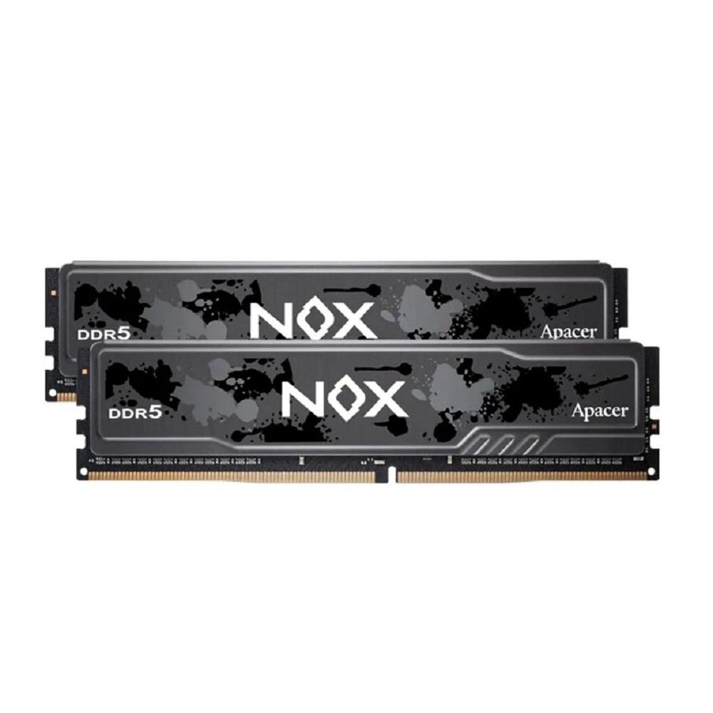 Apacer DDR5 DIMM 32GB 5200-40 2048x8 1.25V OC NOX DDR5 w/HS RP-K2 AH5U32G52C522MBAA-2