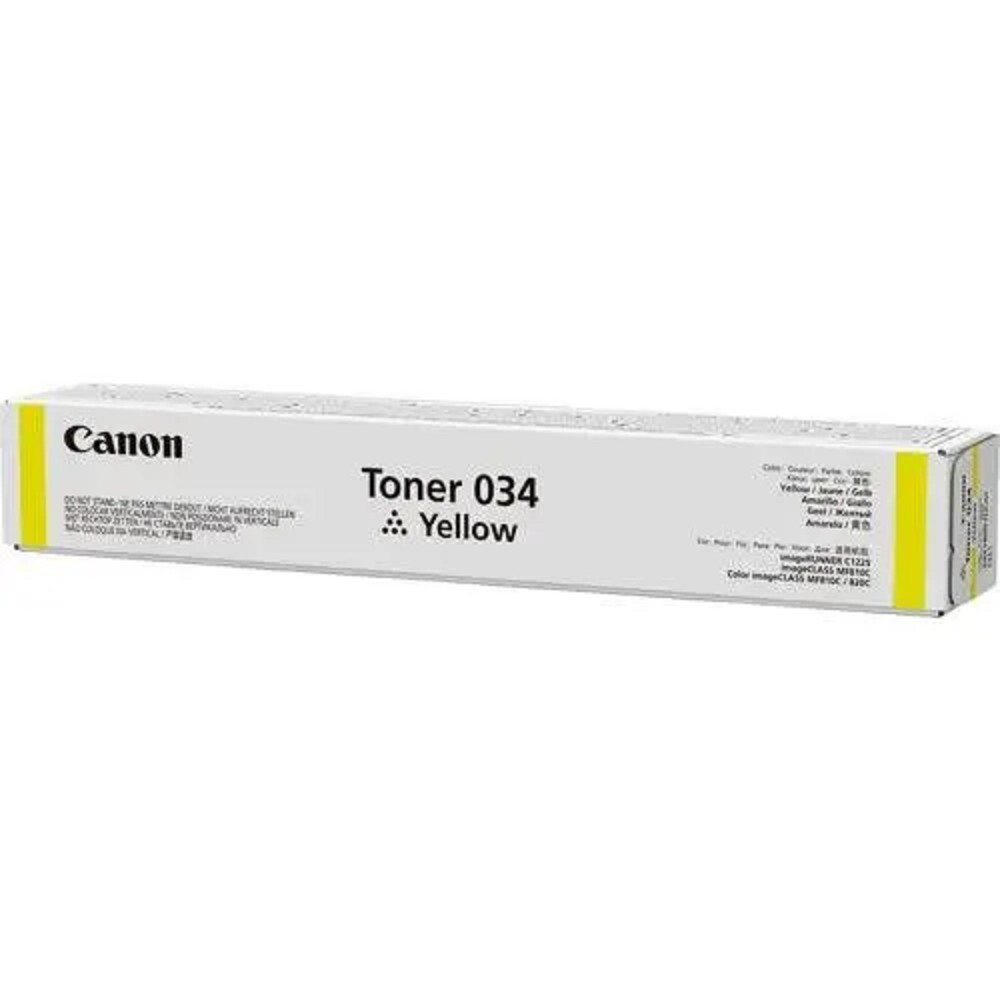 Canon 034Y Тонер для  iR C1225/iF. Жёлтый. 7300 страниц.[9451B001] (CX)