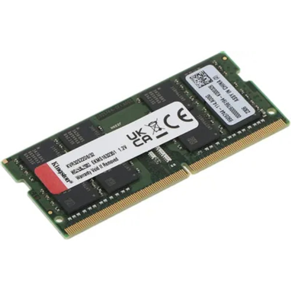 Kingston DDR4 SODIMM 32GB KVR32S22D8/32 PC4-25600, 3200MHz, CL22