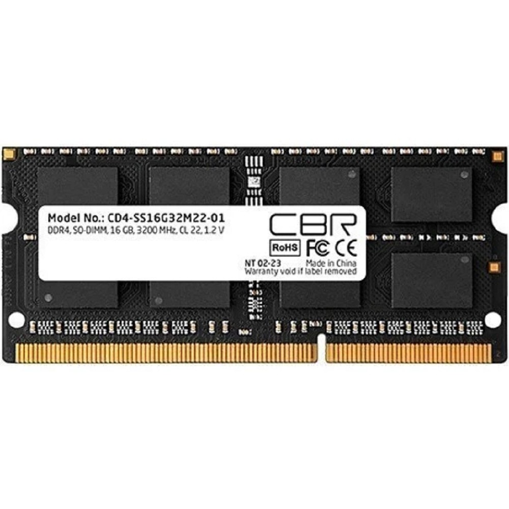 CBR DDR4 SODIMM 16GB CD4-SS16G32M22-01-AIO PC4-25600, 3200MHz, CL22, 1.2V