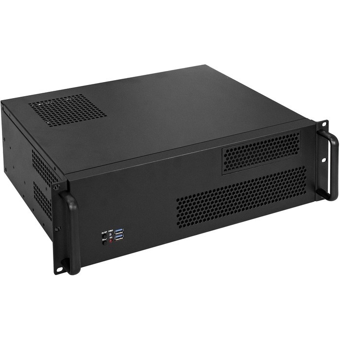Exegate EX293670RUS Серверный корпус ExeGate Pro 3U330-02 <RM 19", высота 3U, глубина 330, БП 900PPH-SE 80 PLUS® Bronze, USB>