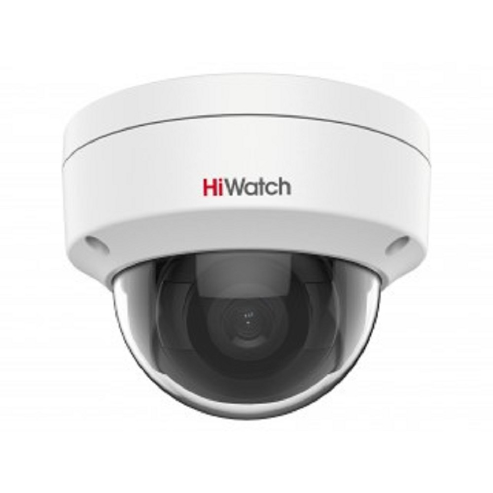 HiWatch DS-I202 (E) (2.8 mm) Видеокамера IP 2.8-2.8мм цветная корп.:белый
