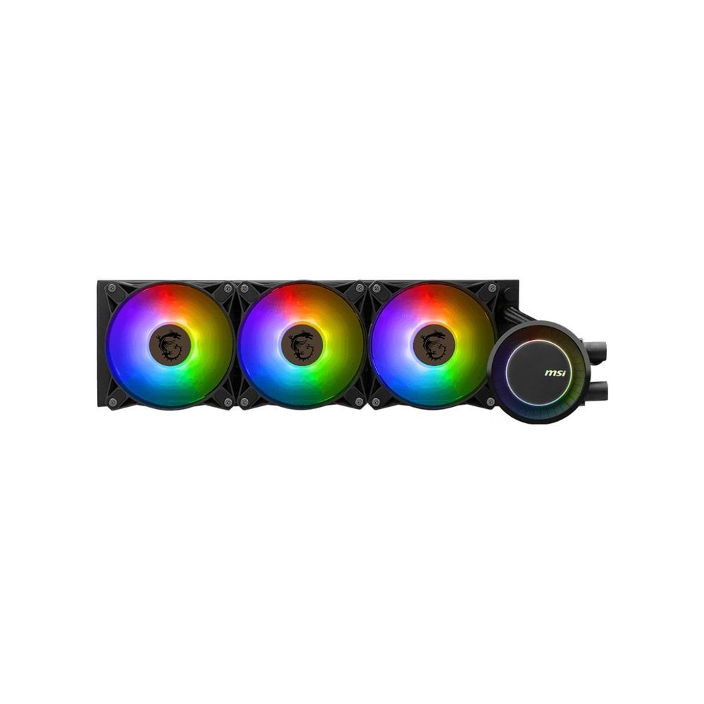 СВО MSI MAG CORELIQUID E360  3xARGB Fan, ARGB Block LGA 1200/1700 AM5/AM4 (306-7ZW6E51-C24/306-7ZW6E17-C24)