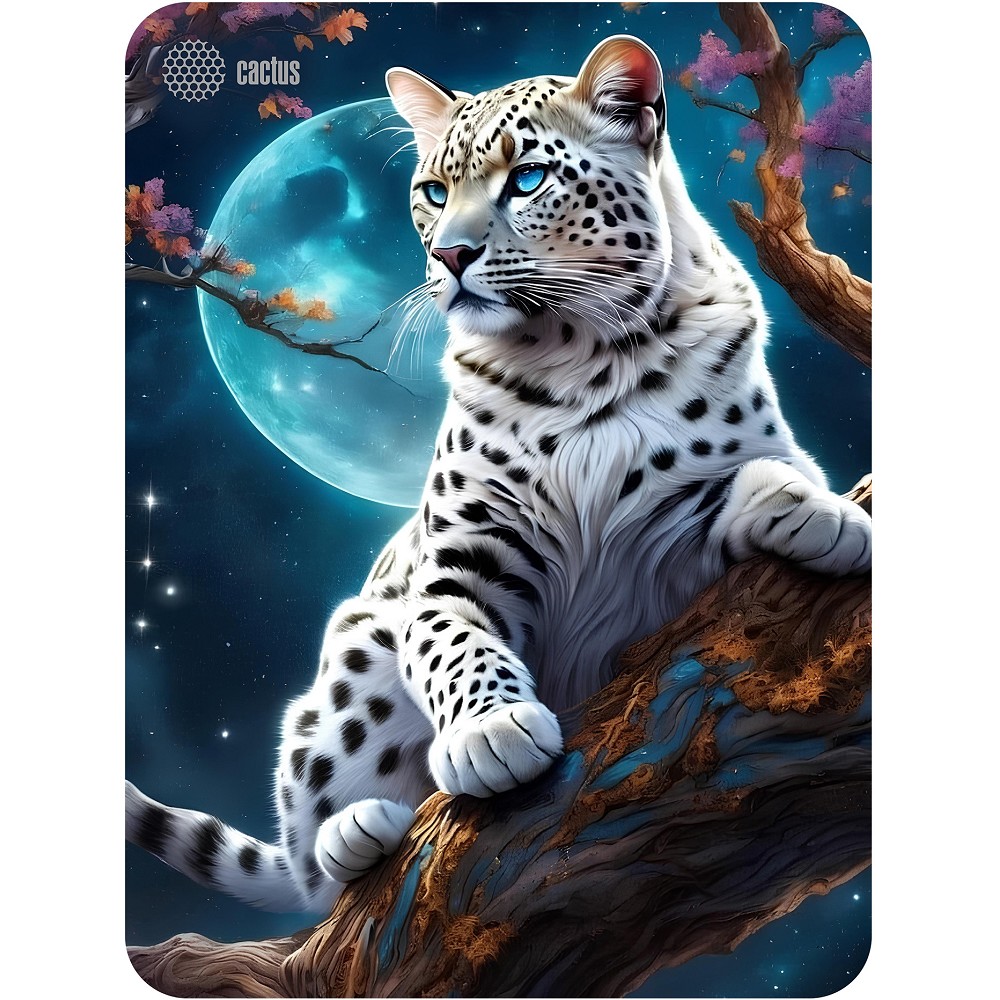 Повреждение упаковки Коврик для мыши Cactus Snow Leopard 400х300х3мм (CS-MP-PRO16XL)