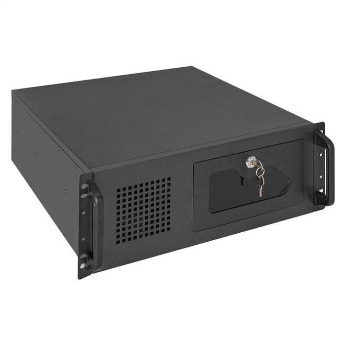Exegate EX295911RUS Серверный корпус ExeGate Pro 4U450-17 <RM 19", высота 4U, глубина 450, БП 800PPH-SE 80 PLUS® Bronze, 2*USB>