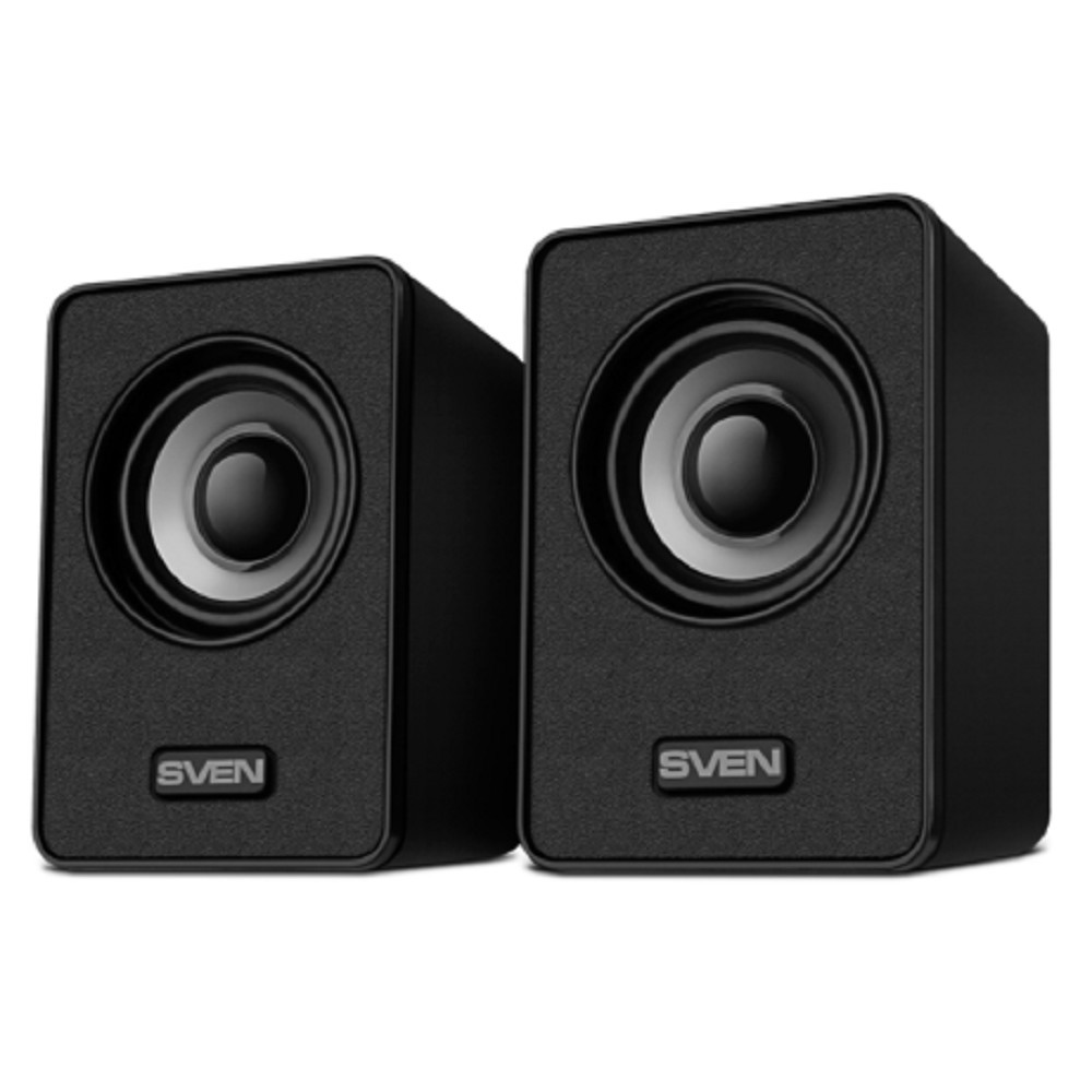 SVEN 135, чёрный, USB, акустическая система 2.0,  мощность 2x3 Вт(RMS)