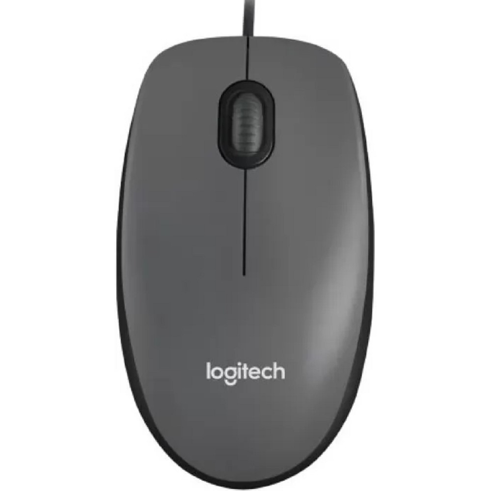 Повреждение упаковки 910-001793  Мышь Logitech M90 Optical USB Dark Grey RTL