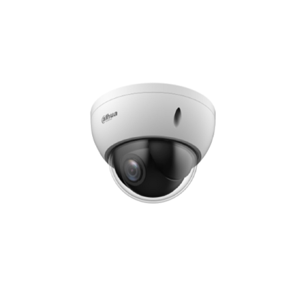 DAHUA DH-SD22404DB-GNY Мини-купольная PTZ IP-видеокамера 4Мп; 1/2.8” CMOS; 4x  2.8~12мм видеоаналитика: охрана периметра, SMD 3.0: металл