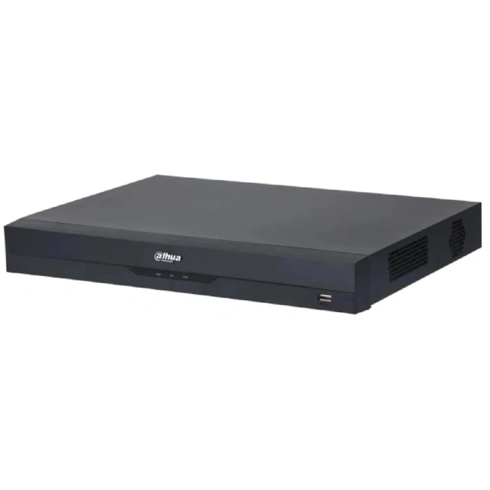 DAHUA DH-XVR5216AN-I3/T 16-канальный HDCVI-видеорегистратор с FR ; HDCVI, AHD, TVI, IP, CVBS ; 2 SATA III до 16Тбайт; видеоаналитика 1 HDMI, 1 VGA; сеть: 1 RJ45 1000Мбит/с;  аудиовх/вых: 1/1