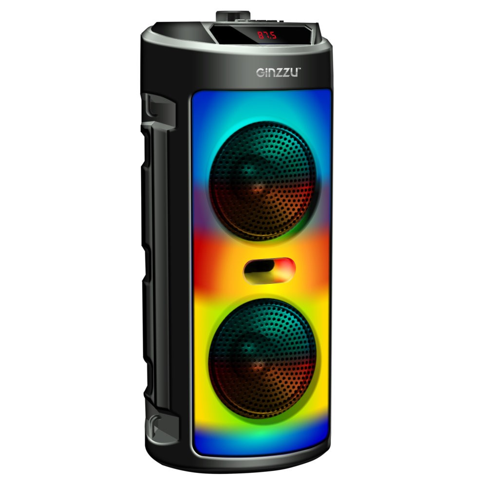 Повреждение упаковки Ginzzu GM-231, Акустическая система Midi, TWS/BT/USB/TF/FM/ДУ