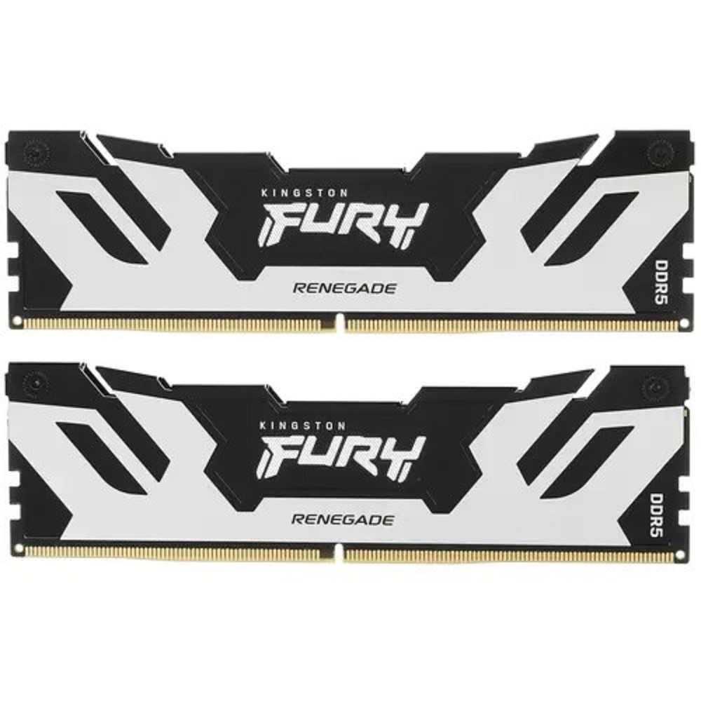 Kingston DDR5 DIMM 32GB 7200MT/s CL38 (Kit of 2) FURY Renegade Silver XMP KF572C38RSK2-32