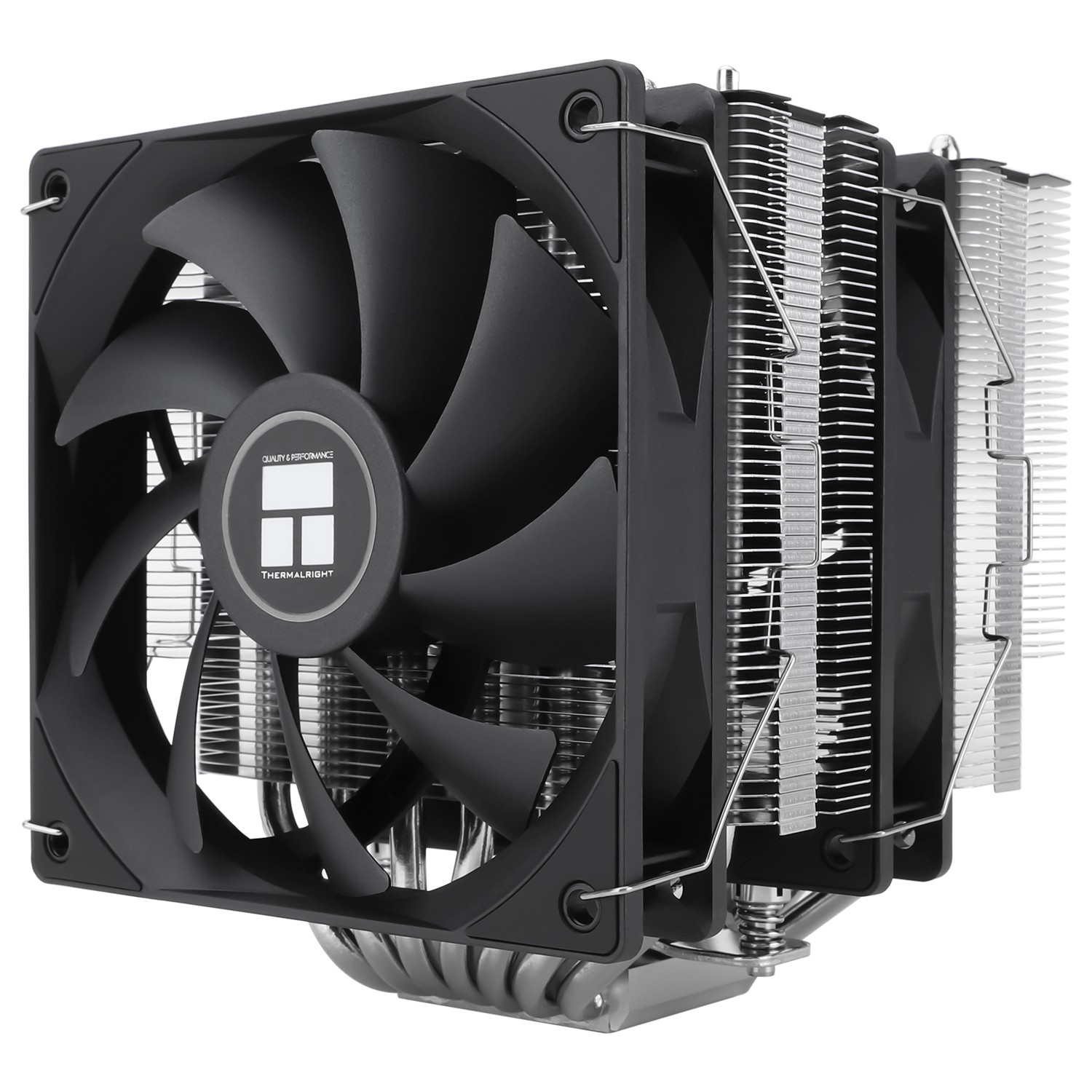 Thermalright Кулер Phantom Spirit 120 SE  LGA115X/1200/1700/AM4/AM5 (Dual Tower, 2x120mm PWM Fan, медное основание, 7 тепл. трубок 6мм) / TRPS120SE