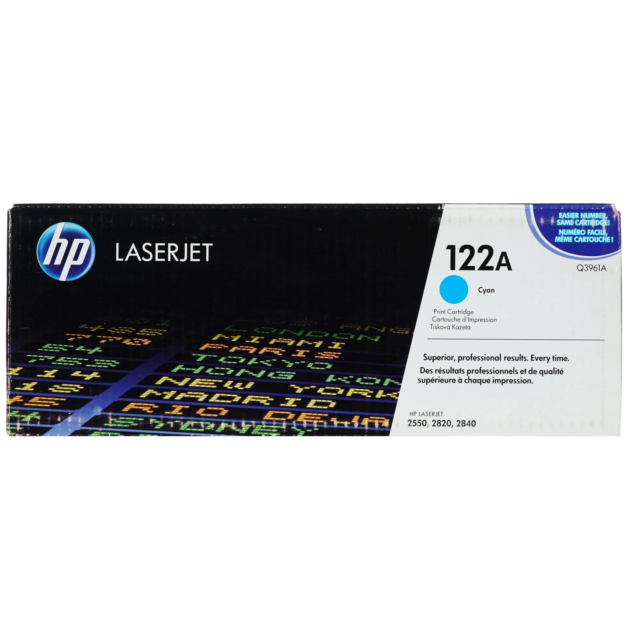HP Q3961A Картридж ,Cyan{Color LaserJet 2550, Cyan, (4000 стр.)}