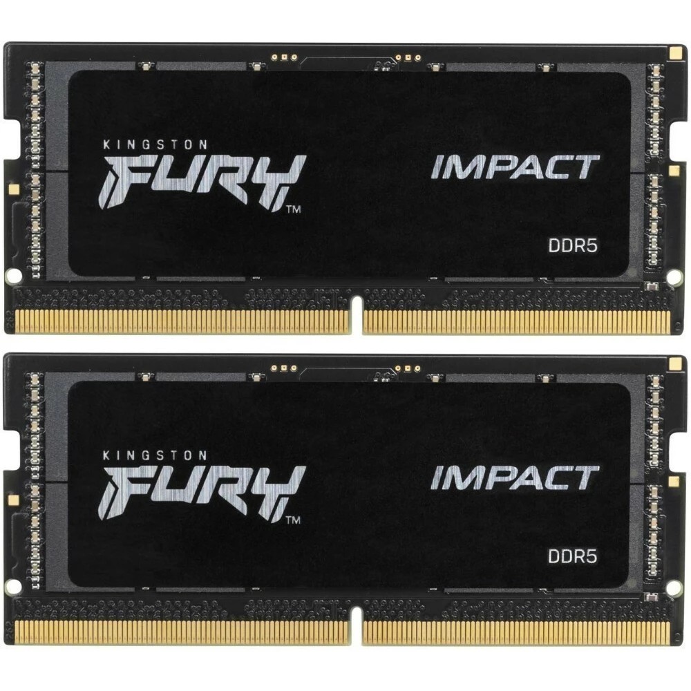Kingston DDR5 SODIMM 64GB 5600MT/s   CL40  (Kit of 2) FURY Impact KF556S40IBK2-64