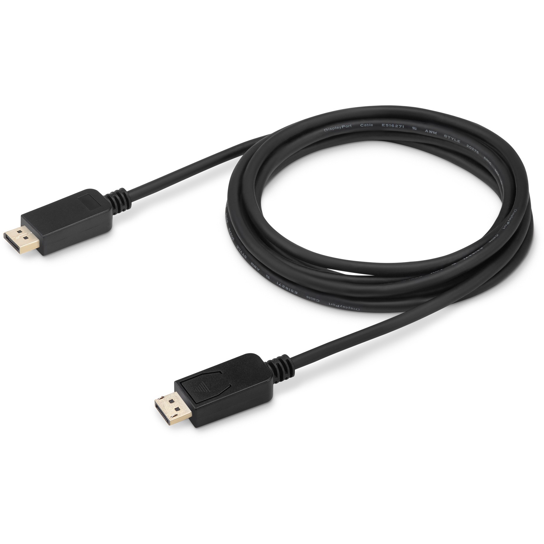 Кабель интерфейсный DisplayPort- DisplayPort Buro BHP DPP_1.2-3 v 1.2, 3м. позолоченные контакты черный