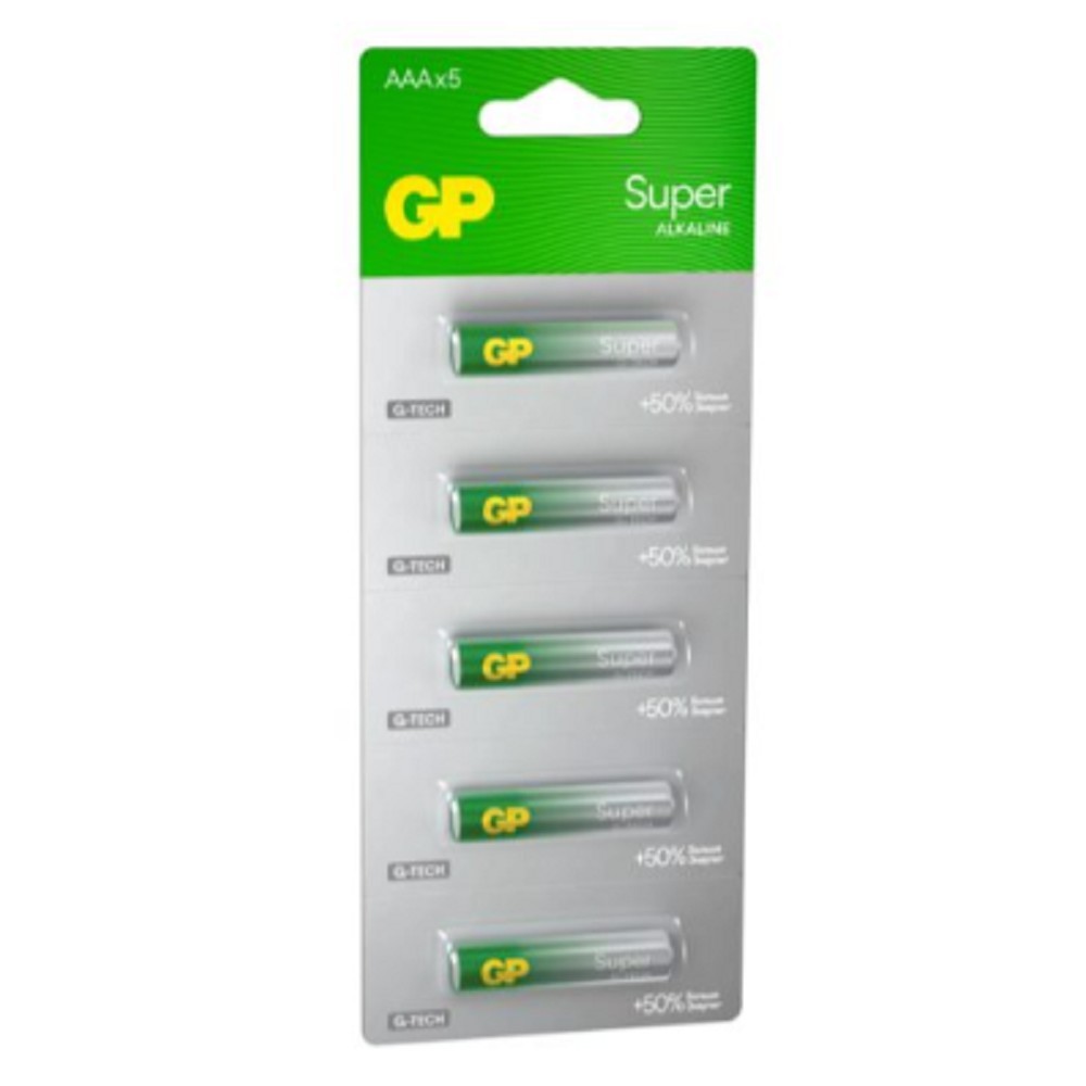 GP 24AA21-2CRSC5 60/600 Super Alkaline G-Tech (5 шт. в уп-ке)