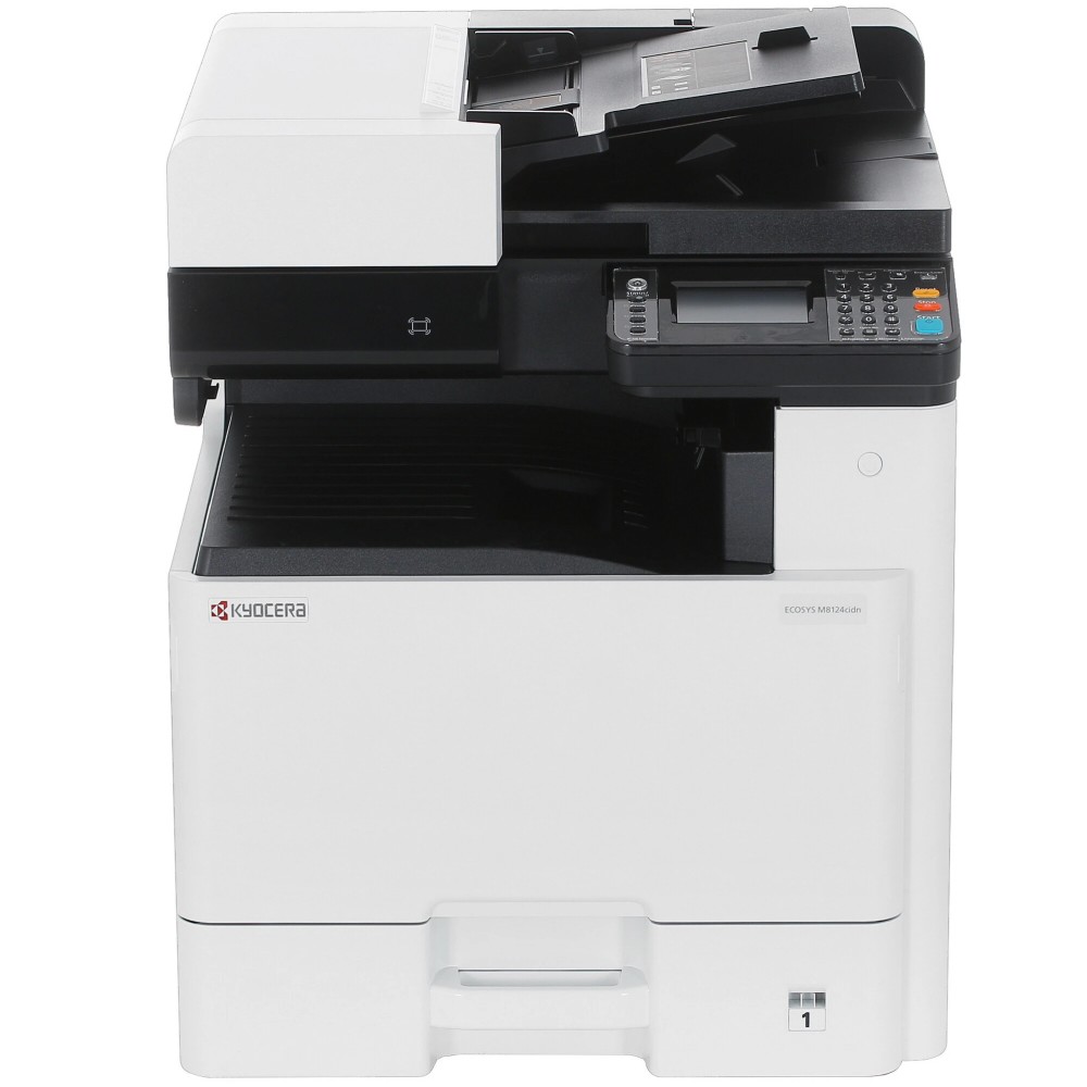 Повреждение упаковки Kyocera Ecosys M8124cidn (1102P43AX0) (А3, 24/12 ppm A4/A3 1,5 GB, USB, Network, дуплекс, автоподатчик, пуск. комплект, старт. карт.TK-8110)АЗИЯ