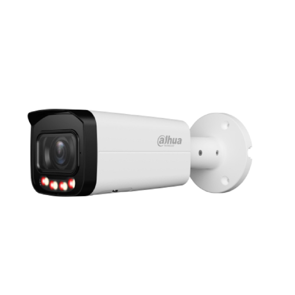 DAHUA DH-IPC-HFW3449TP-ZS-IL Уличная цилиндрическая IP-видеокамера 4Мп; 1/2.9” CMOS; моторизованный объектив 2.7~13.5мм;  охрана периметра, детектор лиц ИК 60м, LED 60м IP67; металл