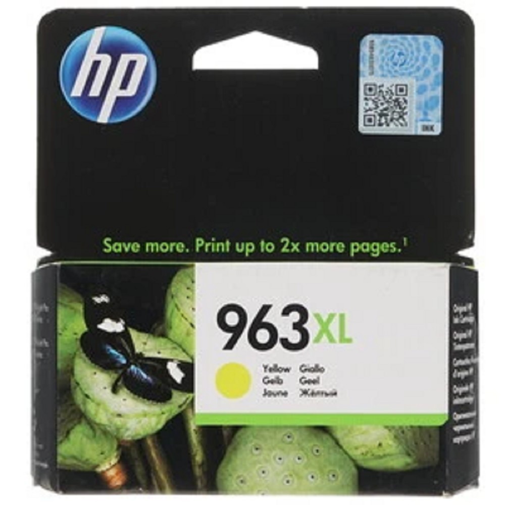HP 3JA29AE Картридж струйный  963 желтый (1600 стр.) {HP OfficeJet Pro 901x/902x/HP}