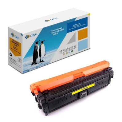 Картридж лазерный G&amp;G GG-CE342A желтый (15000стр.) для HP CLJ M775