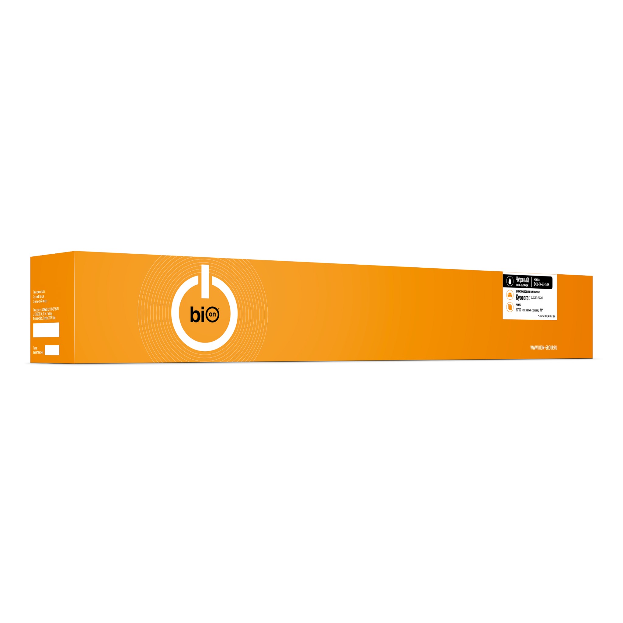  Bion TK-8345BK Картридж для Kyocera TASKalfa 2552ci (20000 стр.), Черный, с чипом