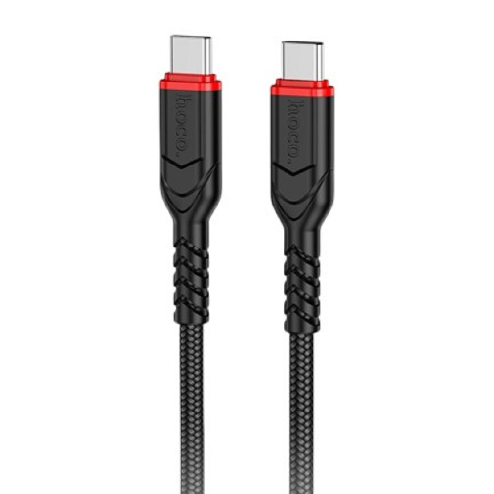 HOCO X59/ PD кабель Type-C-Type-C/ 3m/ 3A/60W/ черный