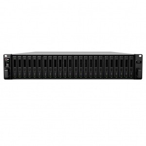 Synology FS6400 Сетевое хранилище 24x2.5" SAS/SATA, Intel Xeon Silver 4110/8x2.1GHz, 32GB DDR4, 2x1 Гбит/с, 2x10 Гбит/с 