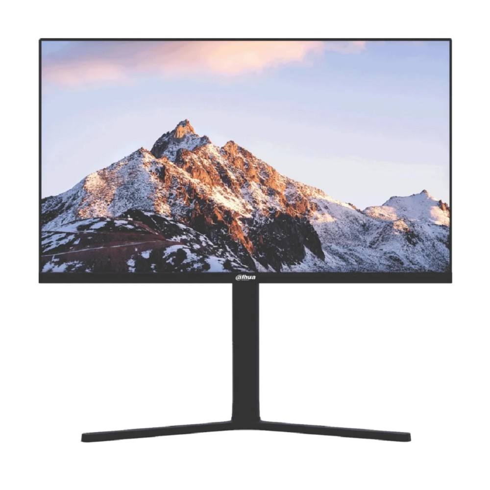 DAHUA DHI-LM27-B201A 27" FHD(1920x1080); IPS; LED подсветка; 250 кд/м2; Контраст 1000:1; 100Гц; время отклика 5 мс; VGAx1, HDMIx1, DPx1; VESA: 100*100 мм;