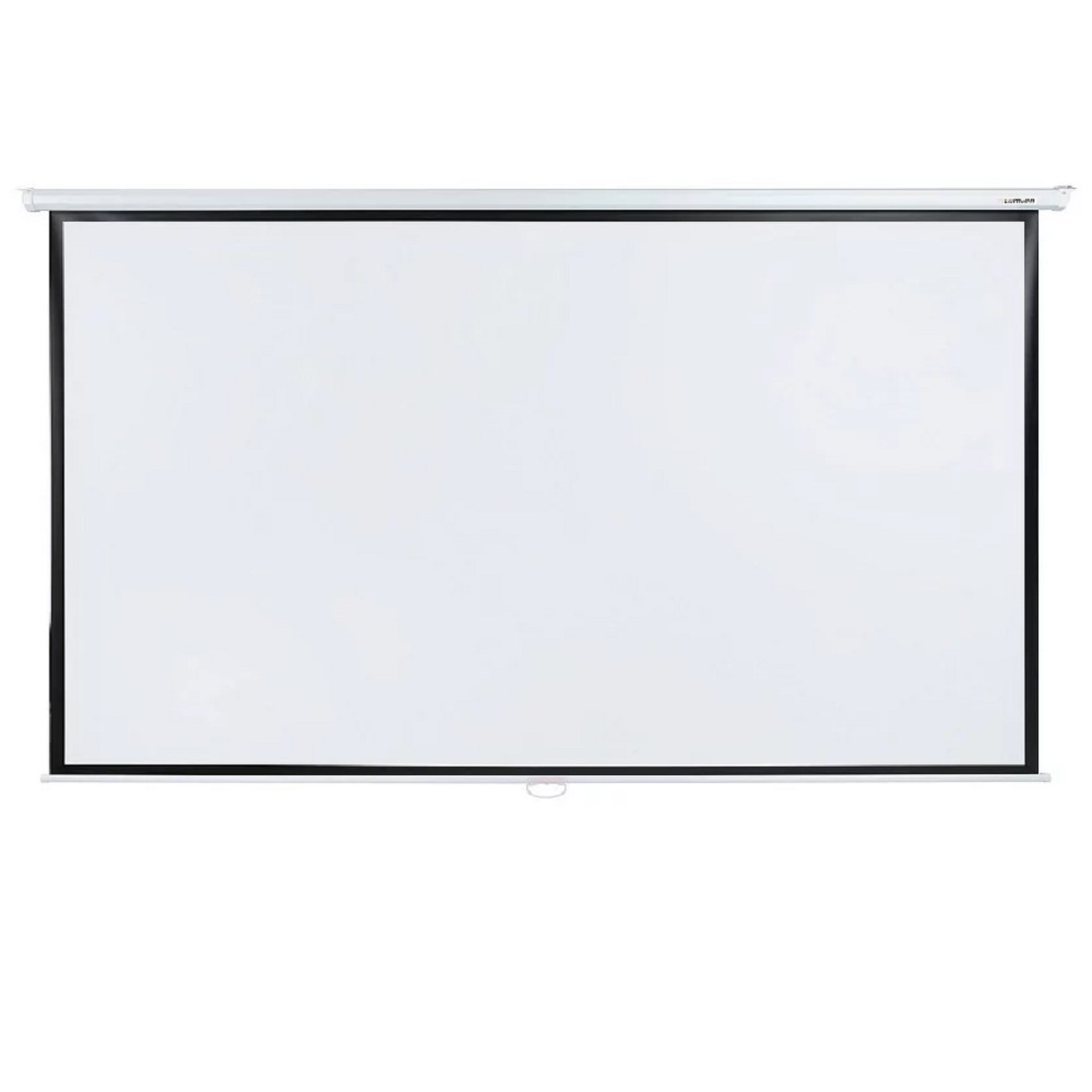 LUMIEN Eco Picture LEP-100128 182х271см (рабочая область 149х265 см) (120") Matte White верх.кайма 30 см, восьмигранный корпус, возможность потолочн./настенного крепления, 16:9