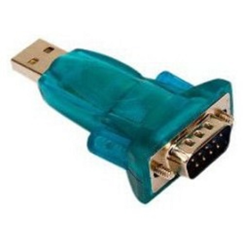 ORIENT Адаптер UAS-002, USB Am to RS232 DB9M (WCH CH340, поддерж.Win 8.x/10), крепеж разъема - винты