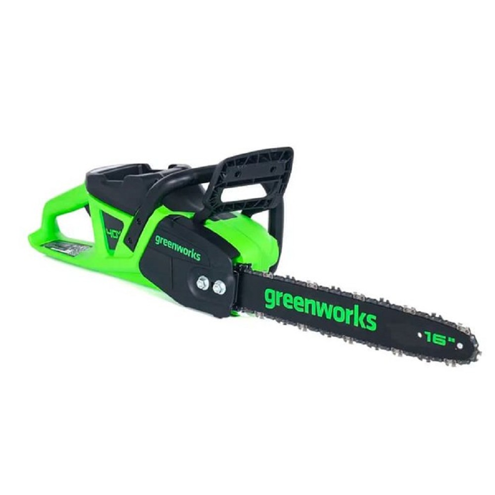 GreenWorks GD40CS20XK4 Цепная пила аккумуляторная, 40V, 40 см, 2000 Вт, бесщеточная, c 1хАКБ 4 Ач И ЗУ [2008807UB]