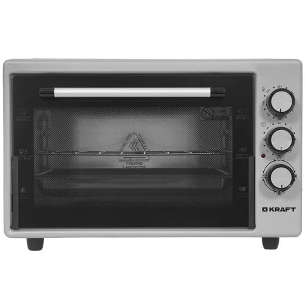 KRAFT KF-MO 3800 GR  Мини-печь, 38 л, серый