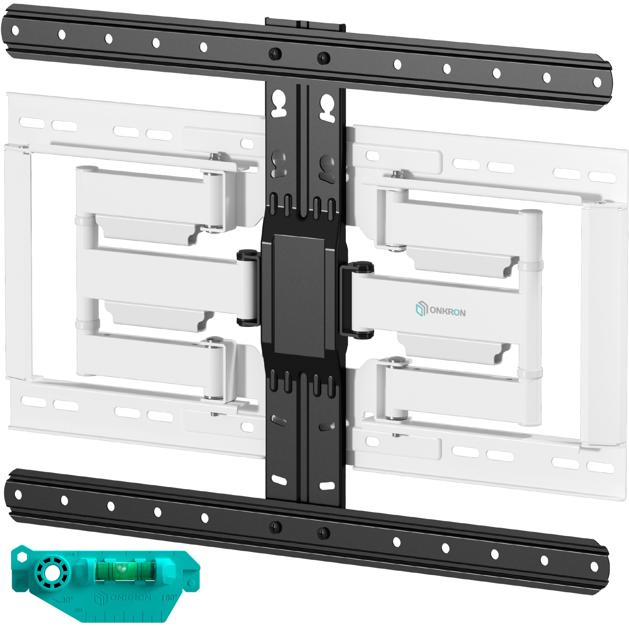 ONKRON SM6-BW чёрно-белый {Для экранов с диагональю 32"-90" наклонно-поворотный, макс.  нагрузка: 50 кг}
