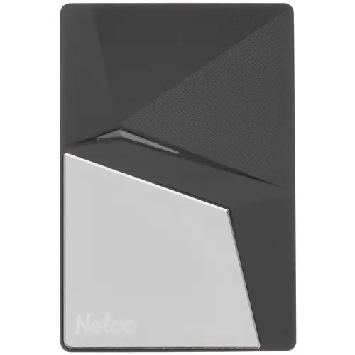 Netac Portable SSD 2TB Z7S (USB3.2, up to 550/480MBs, Aluminium+Steel+Plastic) (NT01Z7S-002T-32BK)