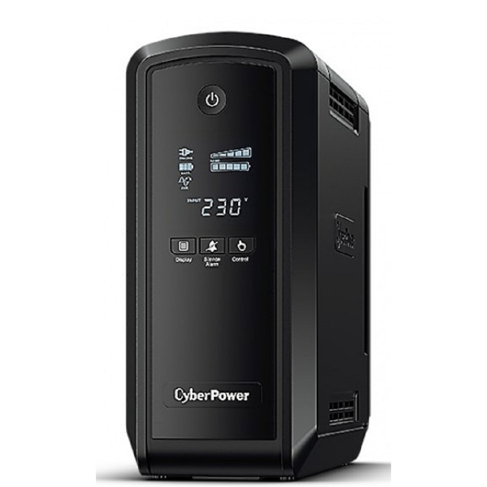 Повреждение упаковки ИБП CyberPower CP900EPFCLCD {Line-Interactive, Tower, 900VA/540W USB/RJ11/45/USB charger A (6 EURO), 12В/9 Ач х 1}