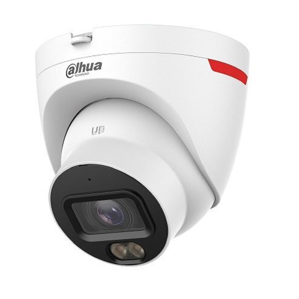 DAHUA DH-IPC-HDW2849TP-S-LED-0280B-PRO Уличная турельная IP-видеокамера WizColor 8Мп, 1/1.8” CMOS, объектив 2.8мм, видеоаналитика, микрофон, LED 30м, IP67, металл/пластик