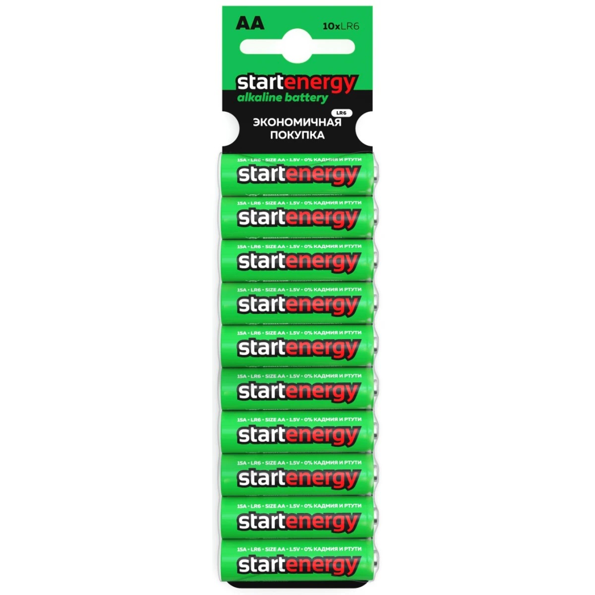 START ENERGY LR6-BL10 - 120/720 (10 шт. в уп-ке)