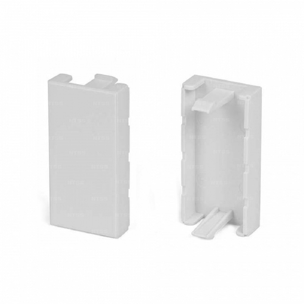 NTSS Лицевая панель NTSS PREMIUM заглушка 22,5x45 NTSS-LP-PM-SIP-BN-22.5X45-WT