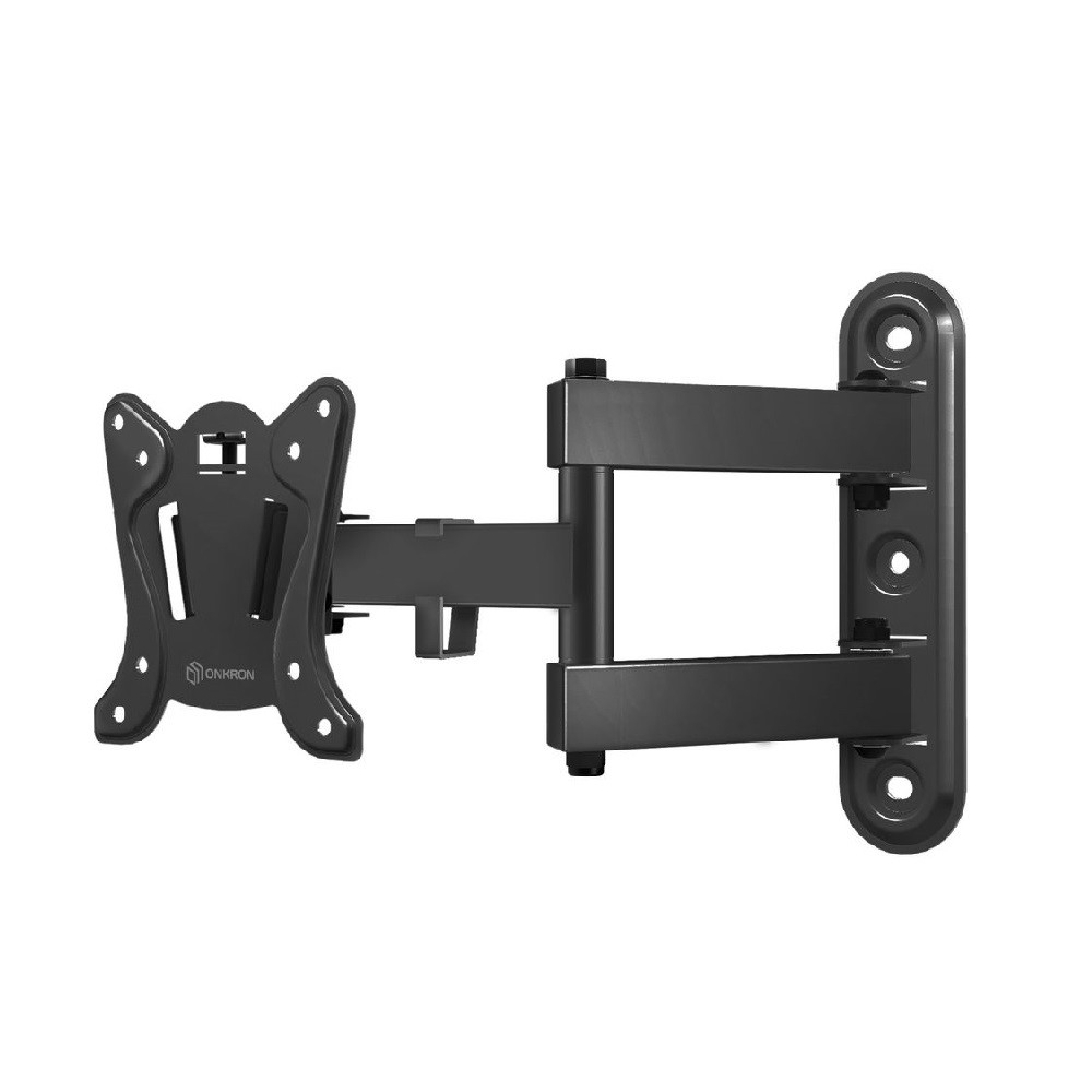 ONKRON BASIC R4 чёрный Для телевизоров диагональю 10"-32" Максимальная нагрузка: 25 кг VESA: 75х75, 100х100 мм 
